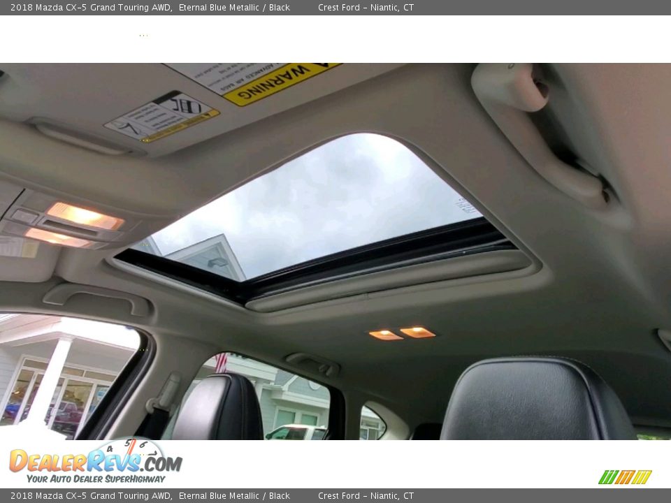 2018 Mazda CX-5 Grand Touring AWD Eternal Blue Metallic / Black Photo #18