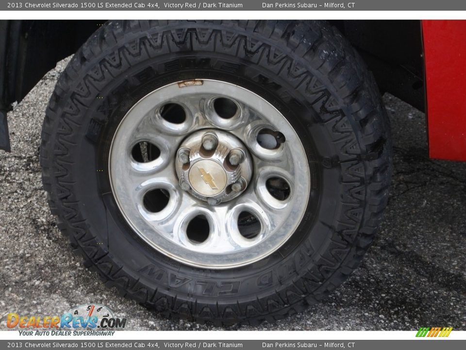 2013 Chevrolet Silverado 1500 LS Extended Cab 4x4 Victory Red / Dark Titanium Photo #16