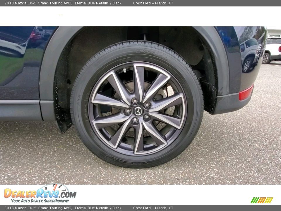 2018 Mazda CX-5 Grand Touring AWD Eternal Blue Metallic / Black Photo #21