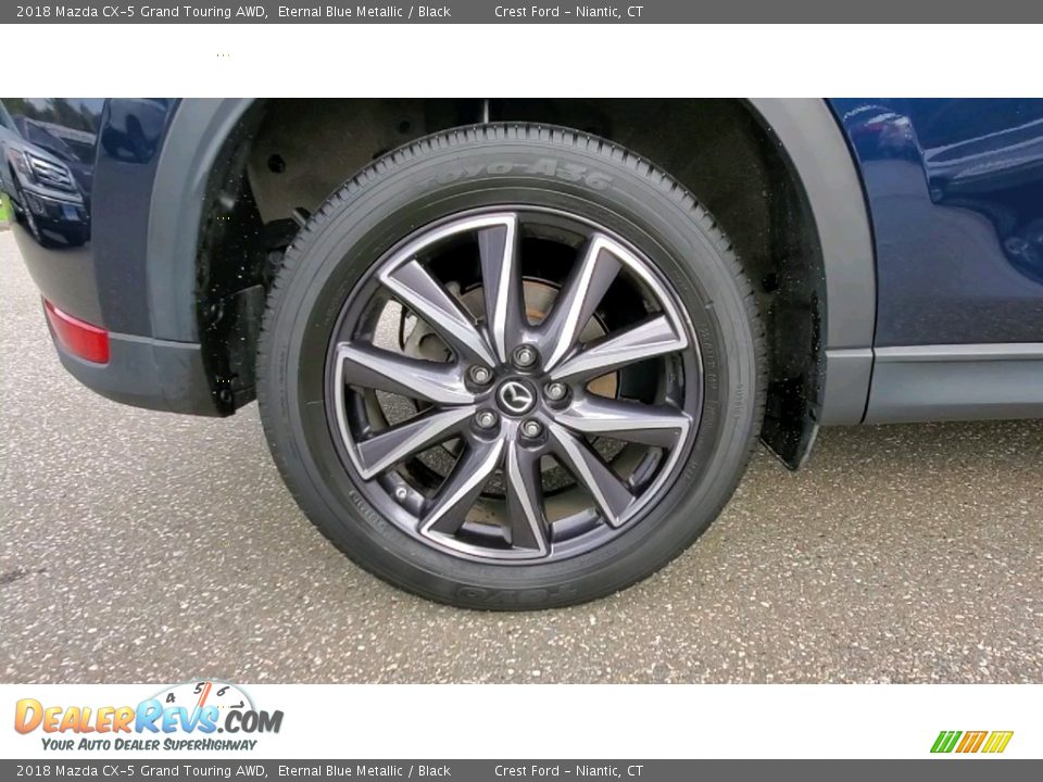 2018 Mazda CX-5 Grand Touring AWD Eternal Blue Metallic / Black Photo #23