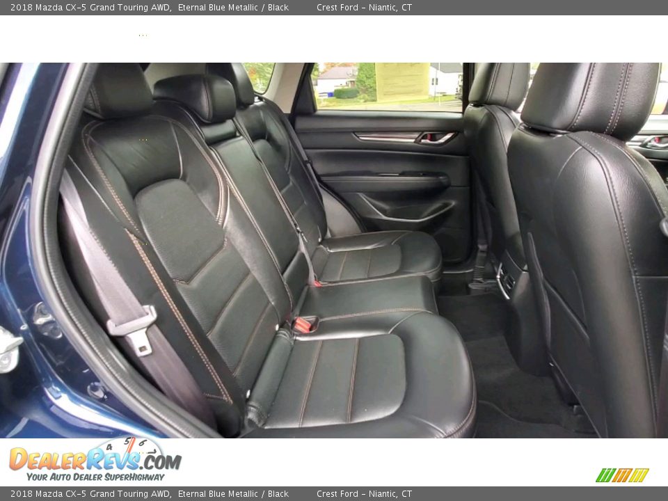 2018 Mazda CX-5 Grand Touring AWD Eternal Blue Metallic / Black Photo #24