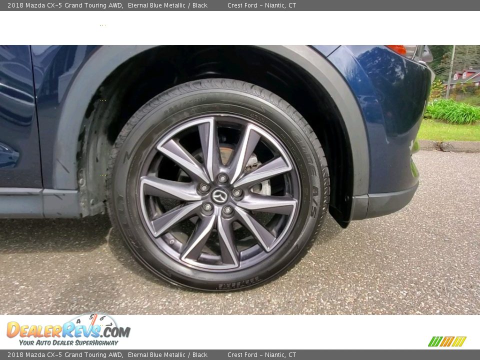 2018 Mazda CX-5 Grand Touring AWD Eternal Blue Metallic / Black Photo #27