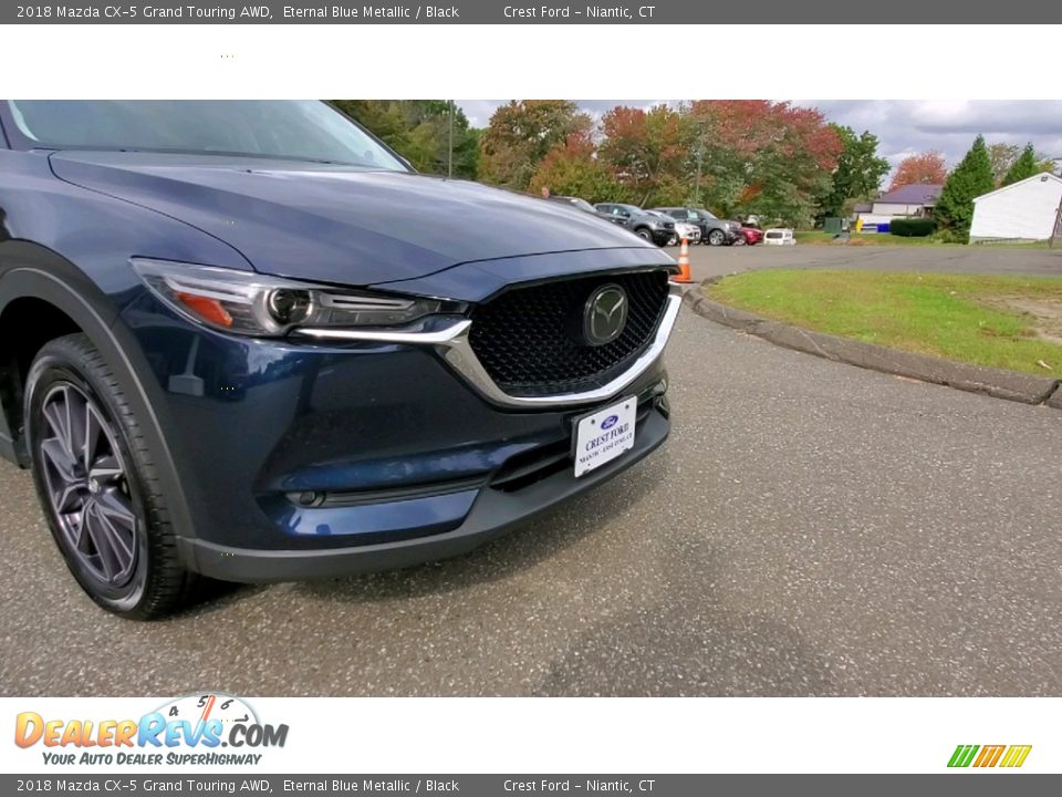 2018 Mazda CX-5 Grand Touring AWD Eternal Blue Metallic / Black Photo #28