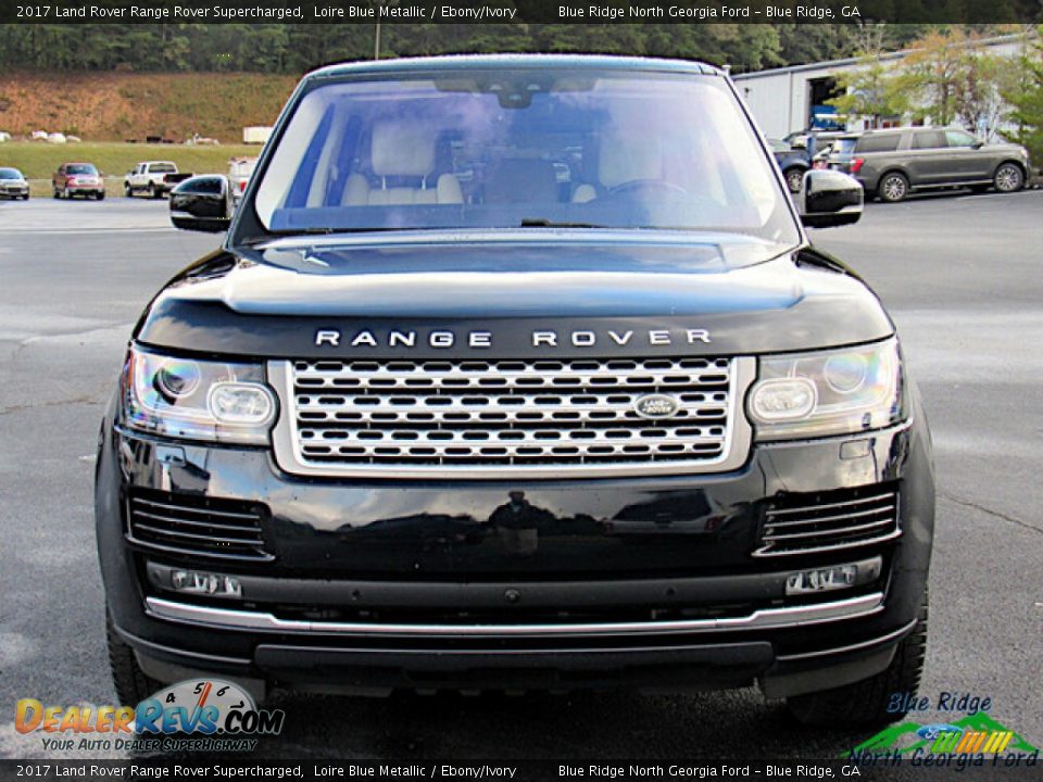 2017 Land Rover Range Rover Supercharged Loire Blue Metallic / Ebony/Ivory Photo #8