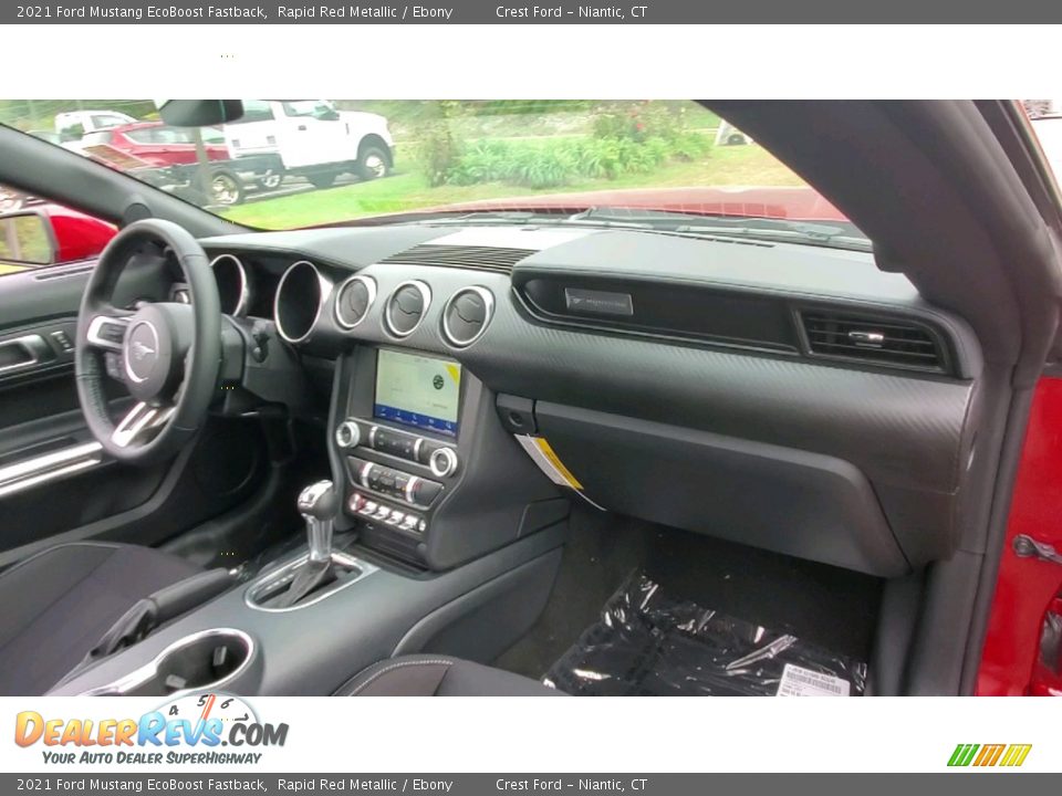 Dashboard of 2021 Ford Mustang EcoBoost Fastback Photo #23