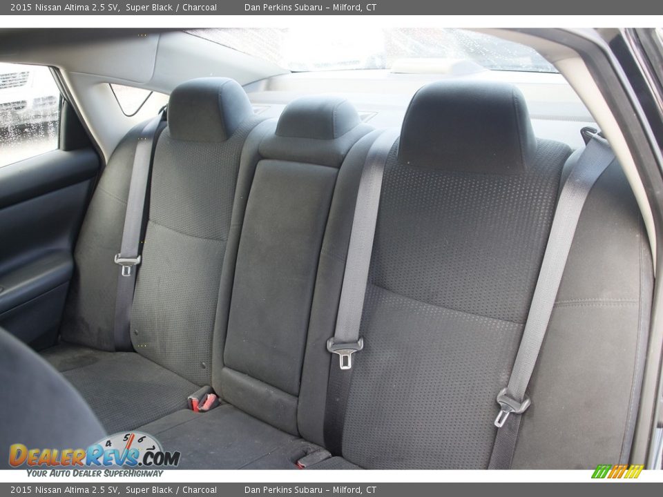 2015 Nissan Altima 2.5 SV Super Black / Charcoal Photo #13