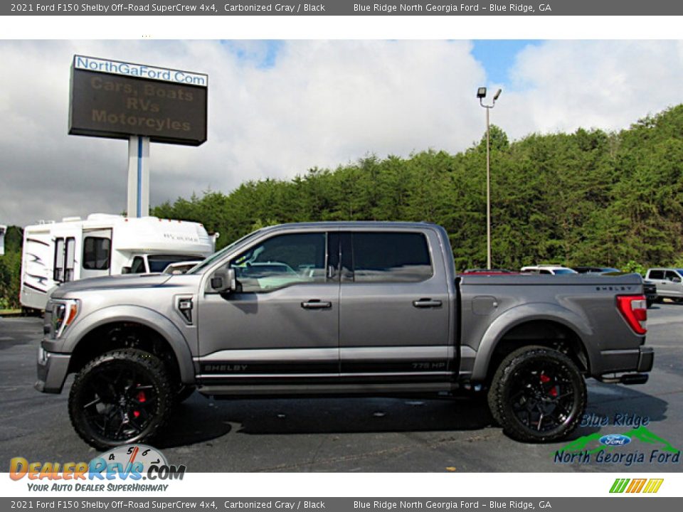 Carbonized Gray 2021 Ford F150 Shelby Off-Road SuperCrew 4x4 Photo #2