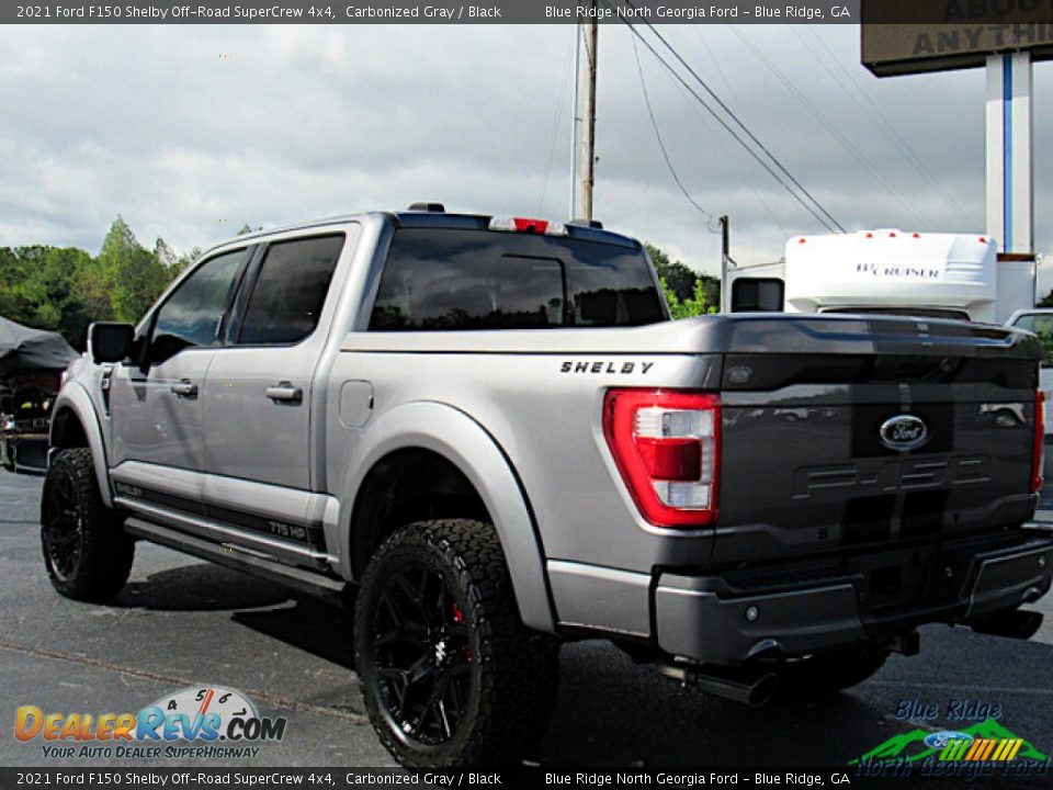2021 Ford F150 Shelby Off-Road SuperCrew 4x4 Carbonized Gray / Black Photo #3
