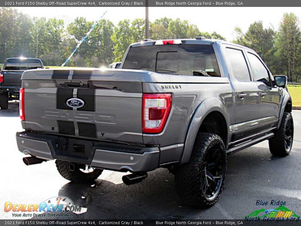 2021 Ford F150 Shelby Off-Road SuperCrew 4x4 Carbonized Gray / Black Photo #5
