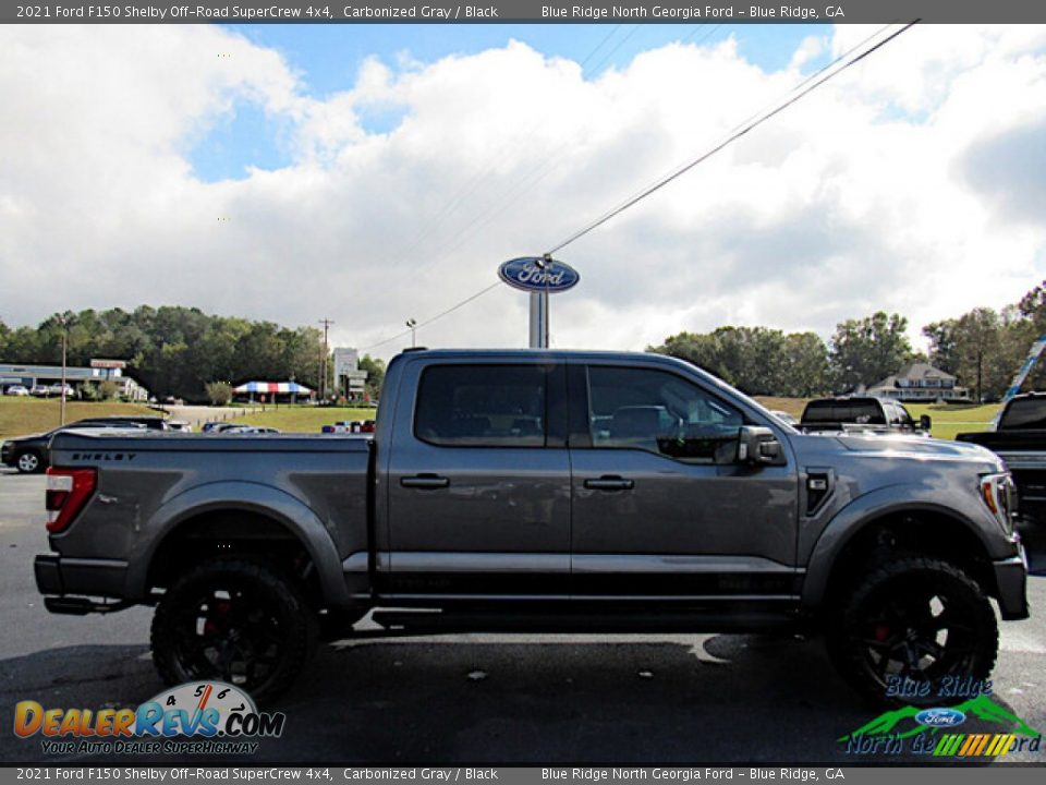 2021 Ford F150 Shelby Off-Road SuperCrew 4x4 Carbonized Gray / Black Photo #6