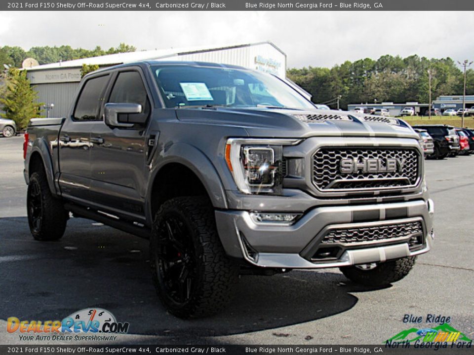 2021 Ford F150 Shelby Off-Road SuperCrew 4x4 Carbonized Gray / Black Photo #7