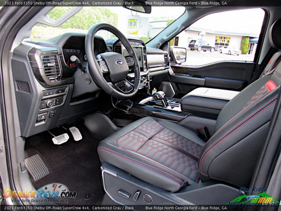Black Interior - 2021 Ford F150 Shelby Off-Road SuperCrew 4x4 Photo #12