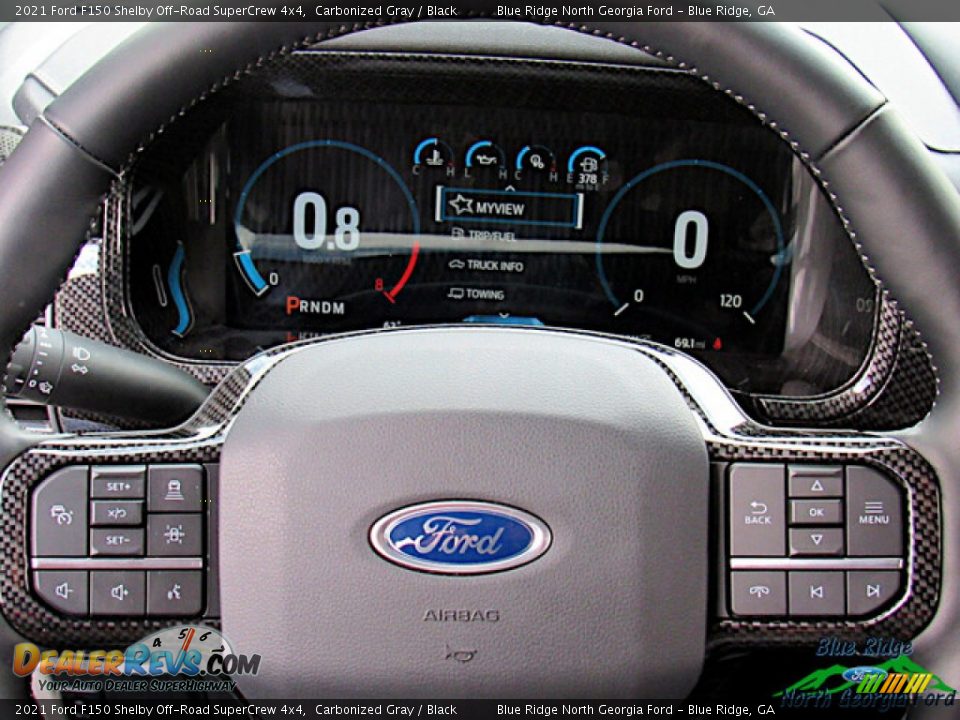 2021 Ford F150 Shelby Off-Road SuperCrew 4x4 Steering Wheel Photo #23