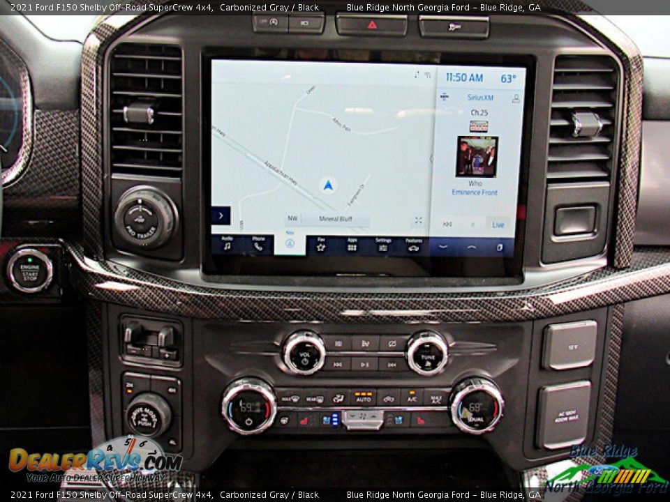 Navigation of 2021 Ford F150 Shelby Off-Road SuperCrew 4x4 Photo #24
