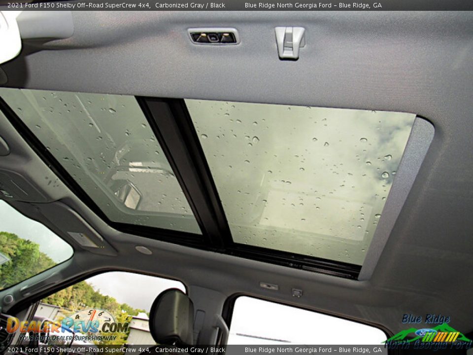 Sunroof of 2021 Ford F150 Shelby Off-Road SuperCrew 4x4 Photo #32