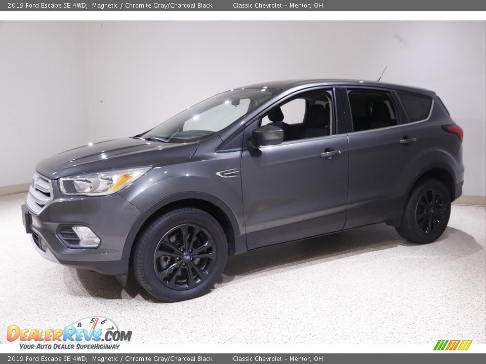 2019 Ford Escape SE 4WD Magnetic / Chromite Gray/Charcoal Black Photo #3