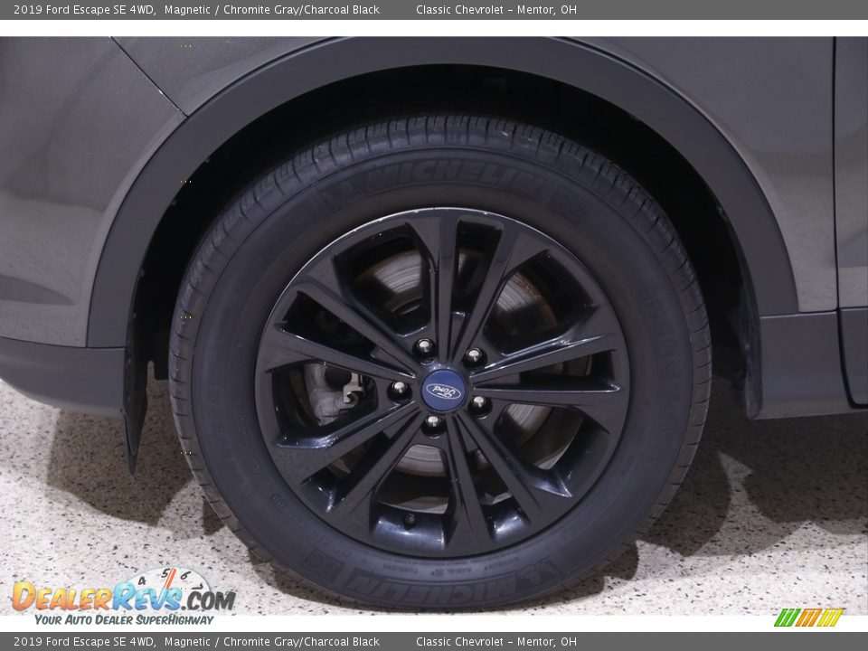 2019 Ford Escape SE 4WD Magnetic / Chromite Gray/Charcoal Black Photo #17
