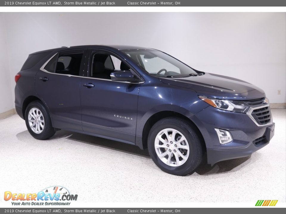 2019 Chevrolet Equinox LT AWD Storm Blue Metallic / Jet Black Photo #1