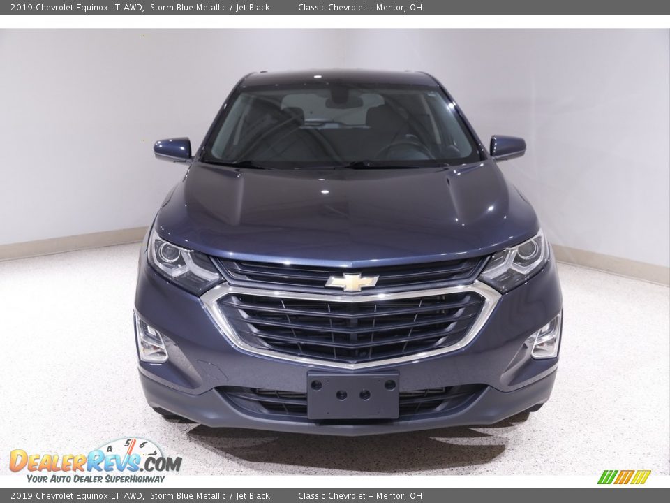 2019 Chevrolet Equinox LT AWD Storm Blue Metallic / Jet Black Photo #2