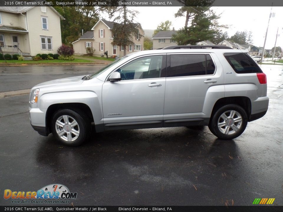 2016 GMC Terrain SLE AWD Quicksilver Metallic / Jet Black Photo #10