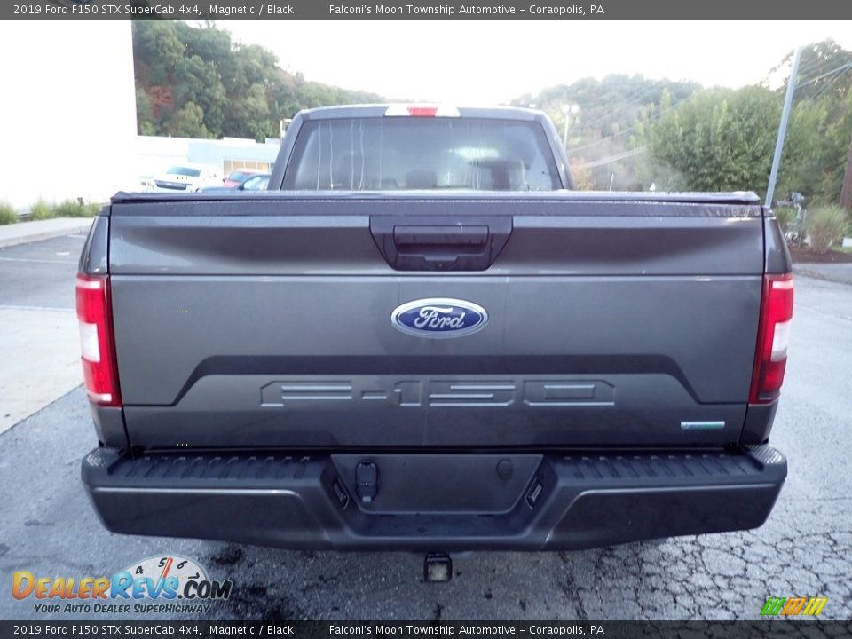 2019 Ford F150 STX SuperCab 4x4 Magnetic / Black Photo #3