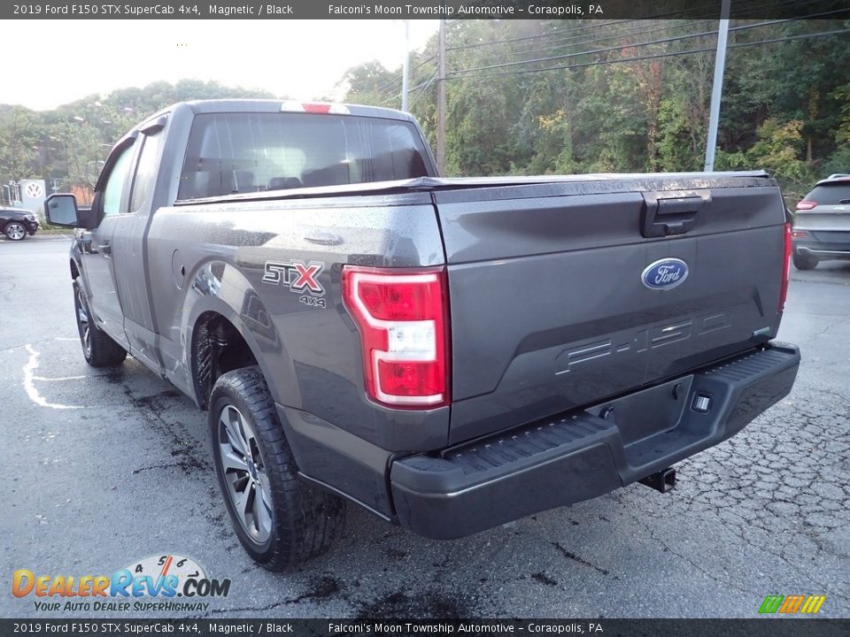 2019 Ford F150 STX SuperCab 4x4 Magnetic / Black Photo #4