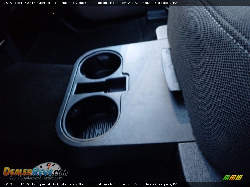 2019 Ford F150 STX SuperCab 4x4 Magnetic / Black Photo #26