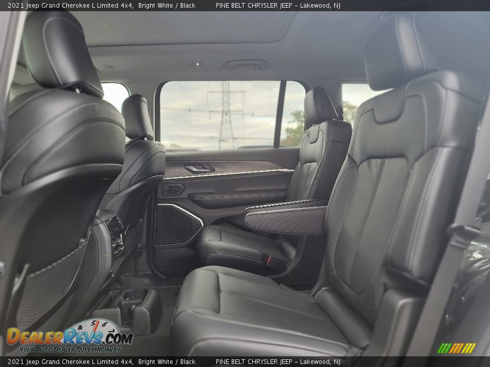 2021 Jeep Grand Cherokee L Limited 4x4 Bright White / Black Photo #9