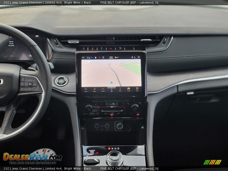 2021 Jeep Grand Cherokee L Limited 4x4 Bright White / Black Photo #10