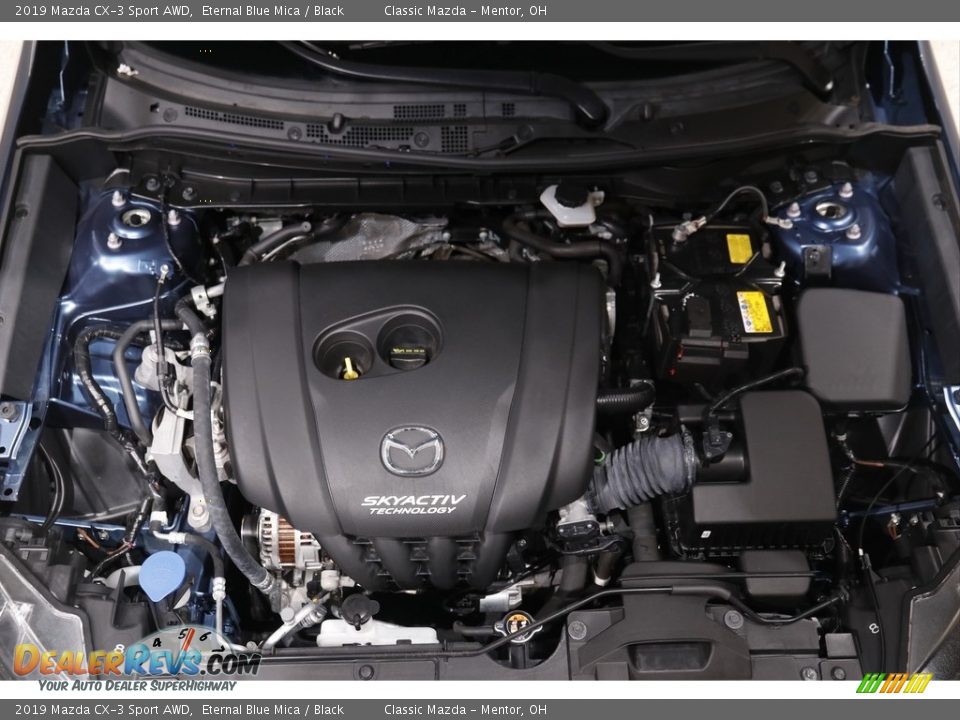 2019 Mazda CX-3 Sport AWD Eternal Blue Mica / Black Photo #17