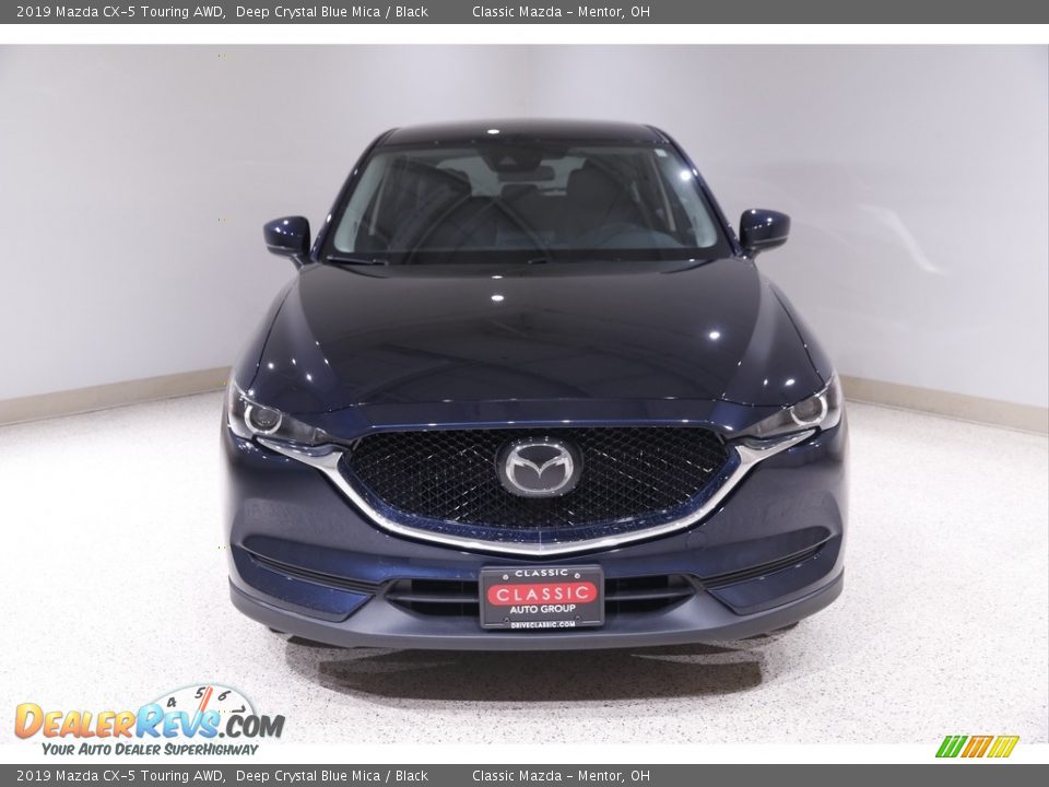 2019 Mazda CX-5 Touring AWD Deep Crystal Blue Mica / Black Photo #2