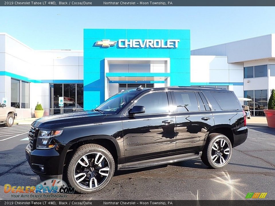 2019 Chevrolet Tahoe LT 4WD Black / Cocoa/Dune Photo #1