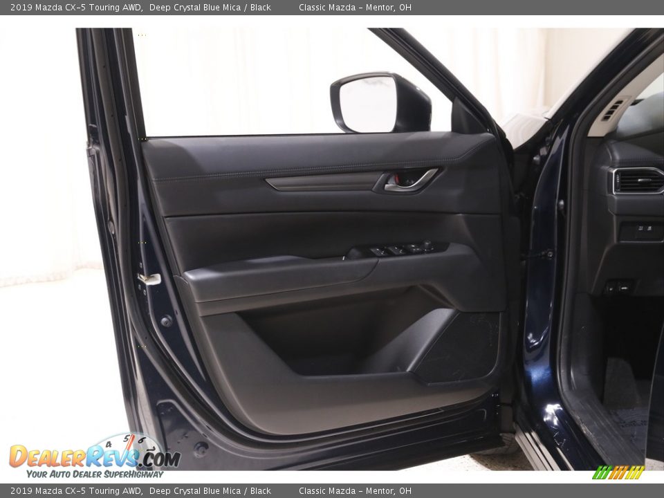 2019 Mazda CX-5 Touring AWD Deep Crystal Blue Mica / Black Photo #4