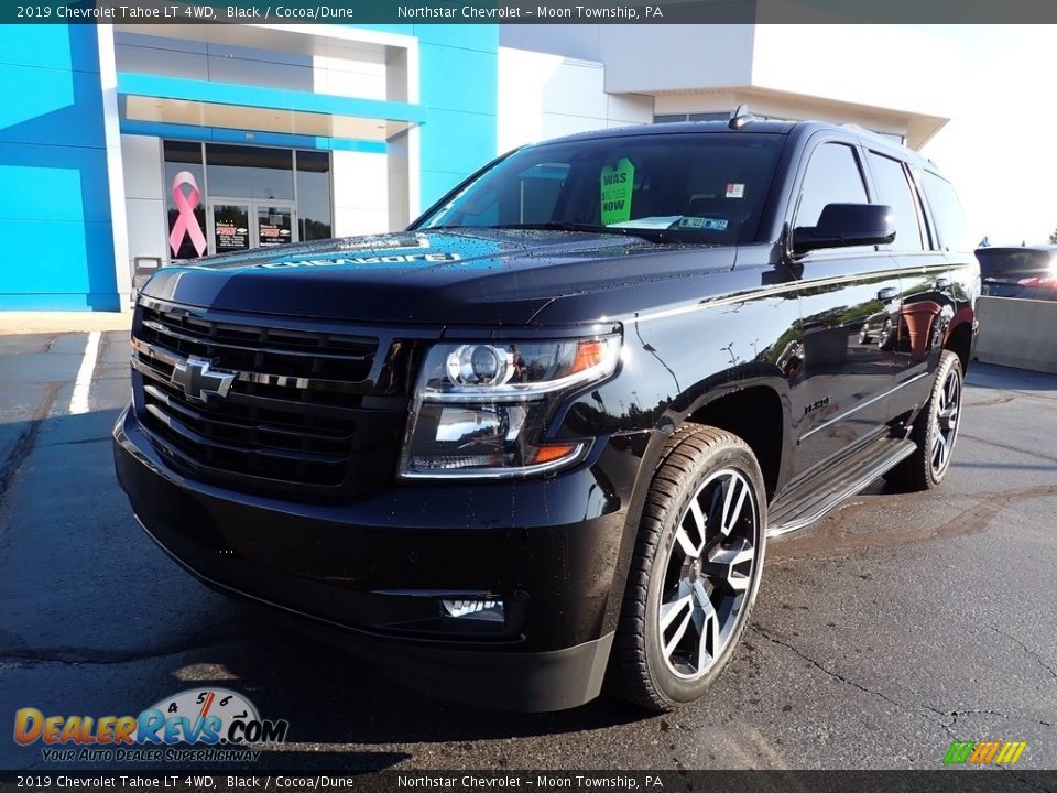 2019 Chevrolet Tahoe LT 4WD Black / Cocoa/Dune Photo #2