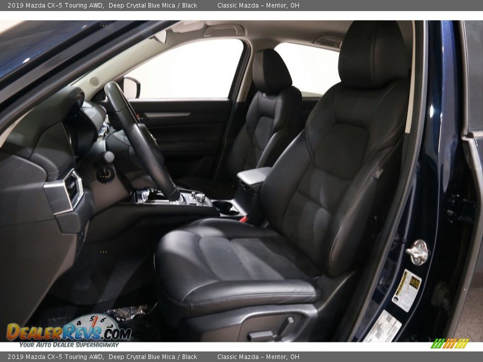 2019 Mazda CX-5 Touring AWD Deep Crystal Blue Mica / Black Photo #5