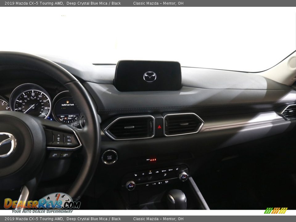 2019 Mazda CX-5 Touring AWD Deep Crystal Blue Mica / Black Photo #9
