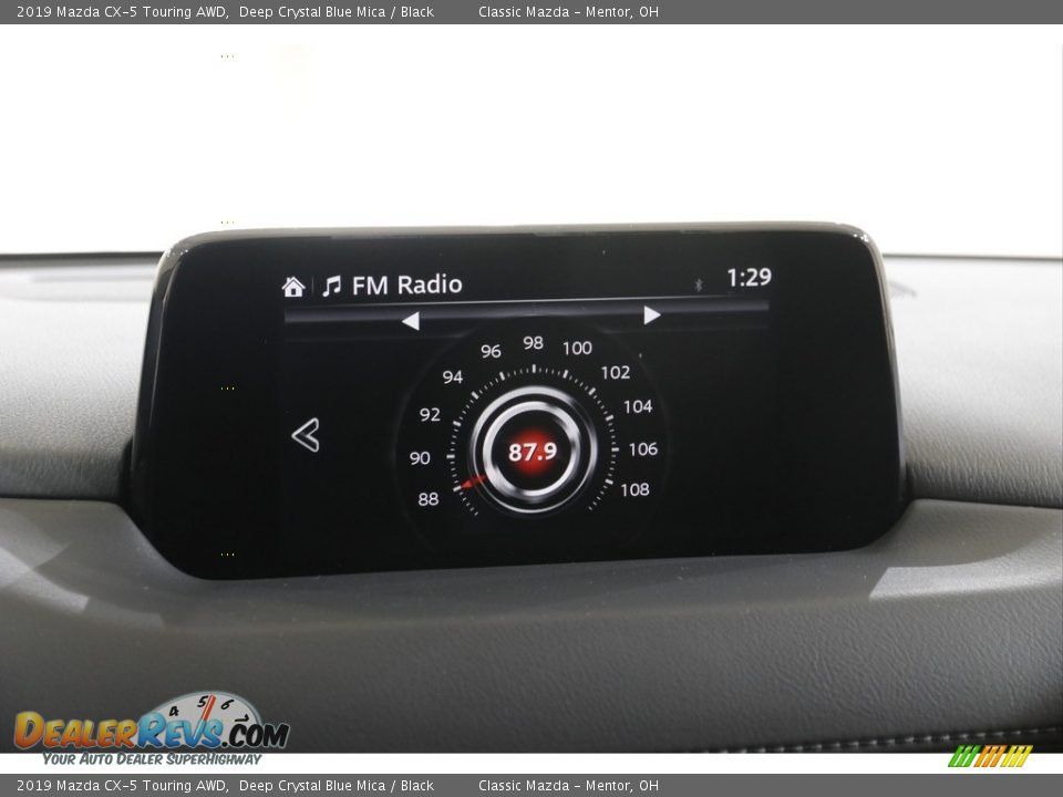 2019 Mazda CX-5 Touring AWD Deep Crystal Blue Mica / Black Photo #11