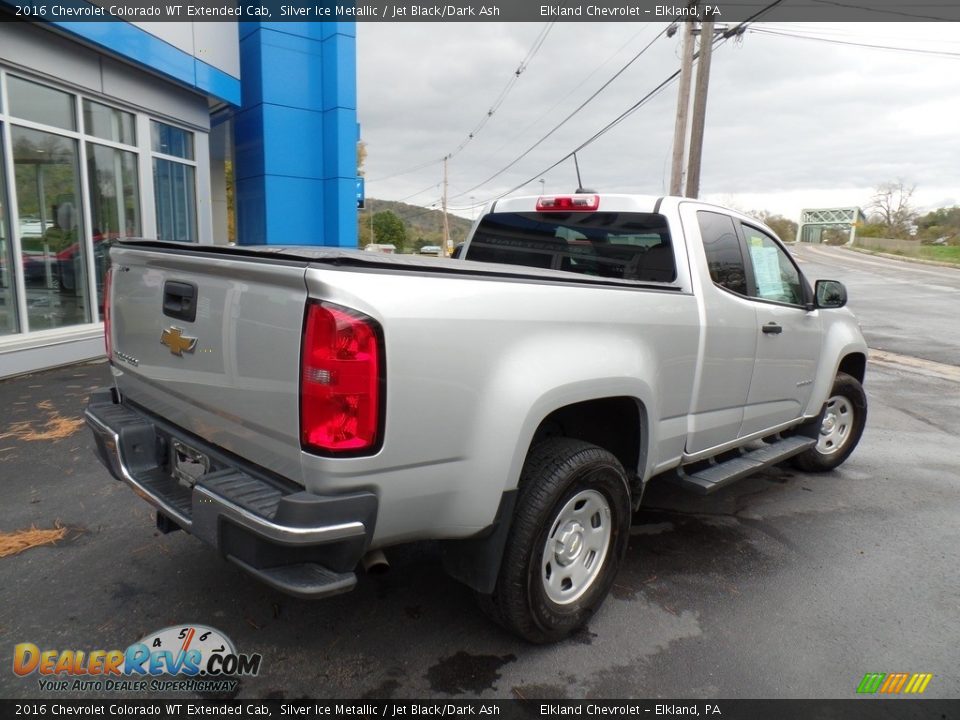 Silver Ice Metallic 2016 Chevrolet Colorado WT Extended Cab Photo #7