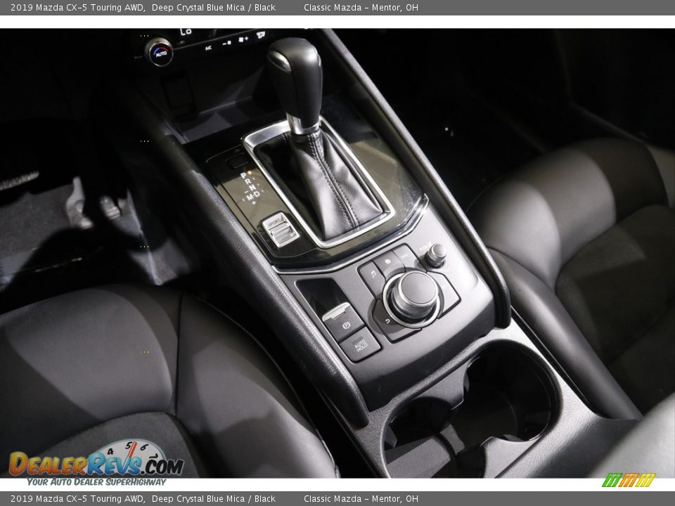 2019 Mazda CX-5 Touring AWD Deep Crystal Blue Mica / Black Photo #13