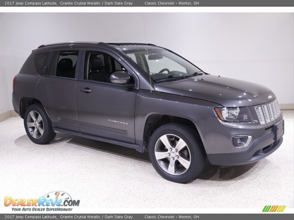 Granite Crystal Metallic 2017 Jeep Compass Latitude Photo #1