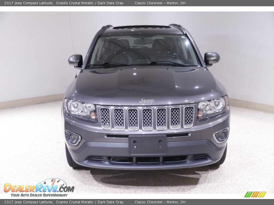 2017 Jeep Compass Latitude Granite Crystal Metallic / Dark Slate Gray Photo #2