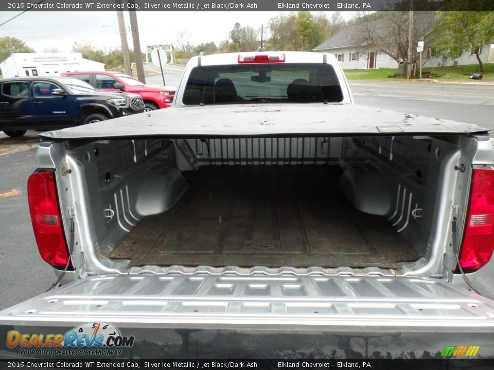 2016 Chevrolet Colorado WT Extended Cab Silver Ice Metallic / Jet Black/Dark Ash Photo #13