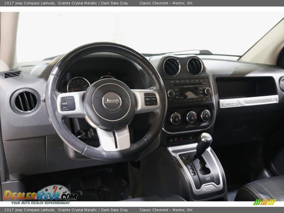 Dashboard of 2017 Jeep Compass Latitude Photo #6