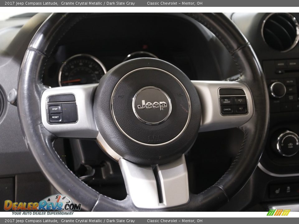 2017 Jeep Compass Latitude Steering Wheel Photo #7