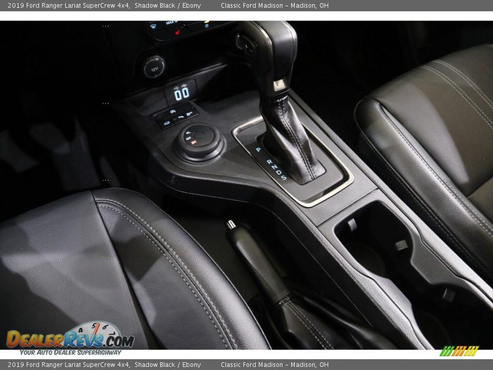 2019 Ford Ranger Lariat SuperCrew 4x4 Shadow Black / Ebony Photo #15