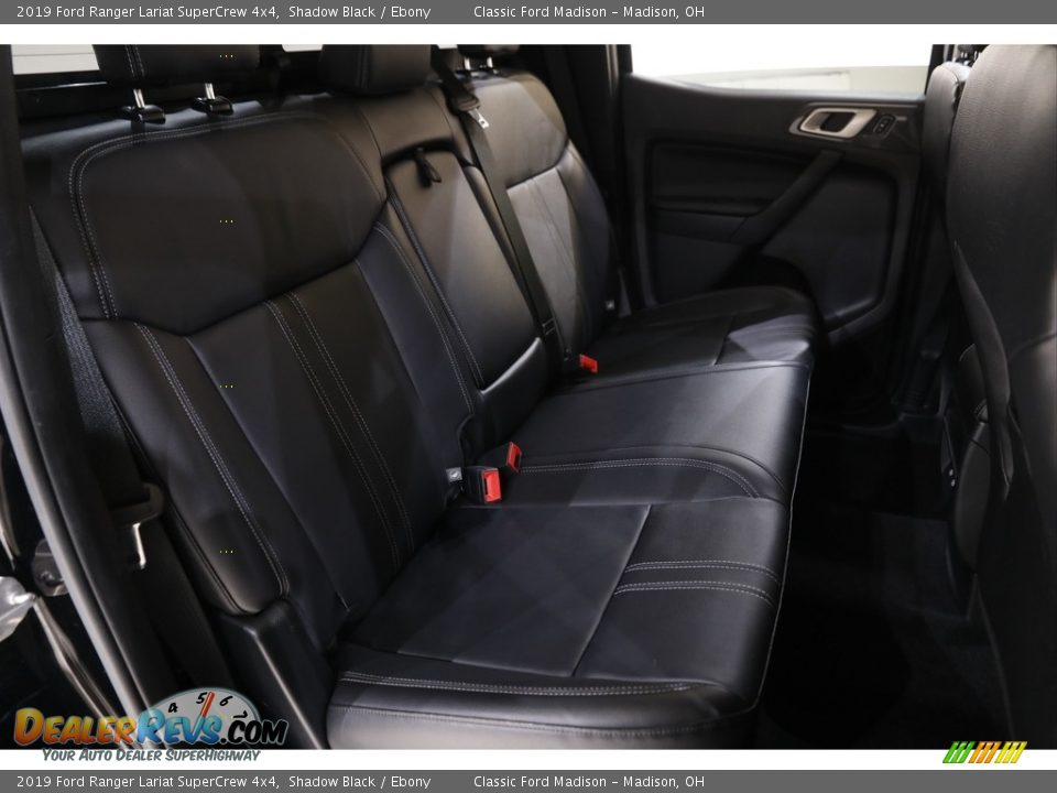 2019 Ford Ranger Lariat SuperCrew 4x4 Shadow Black / Ebony Photo #17