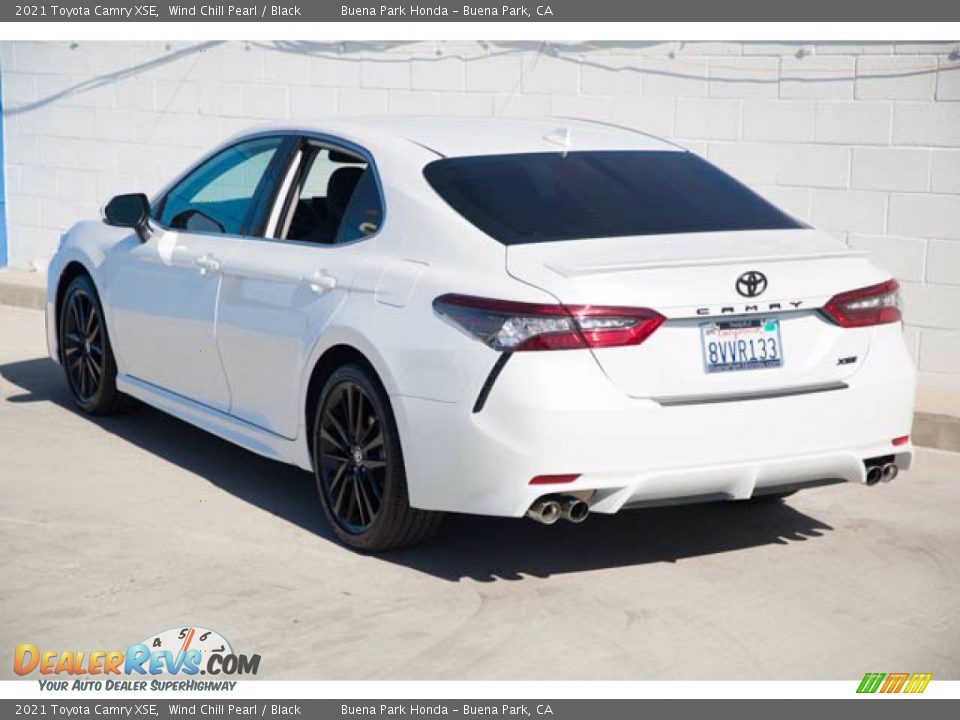 2021 Toyota Camry XSE Wind Chill Pearl / Black Photo #2