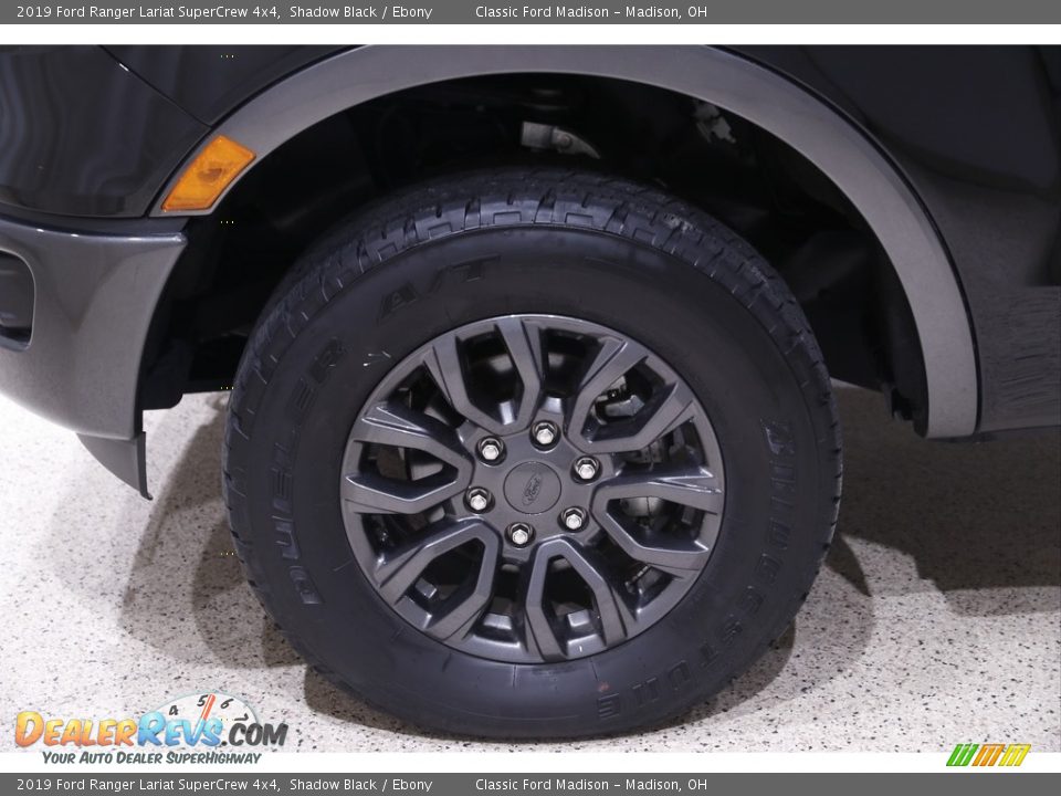 2019 Ford Ranger Lariat SuperCrew 4x4 Shadow Black / Ebony Photo #21