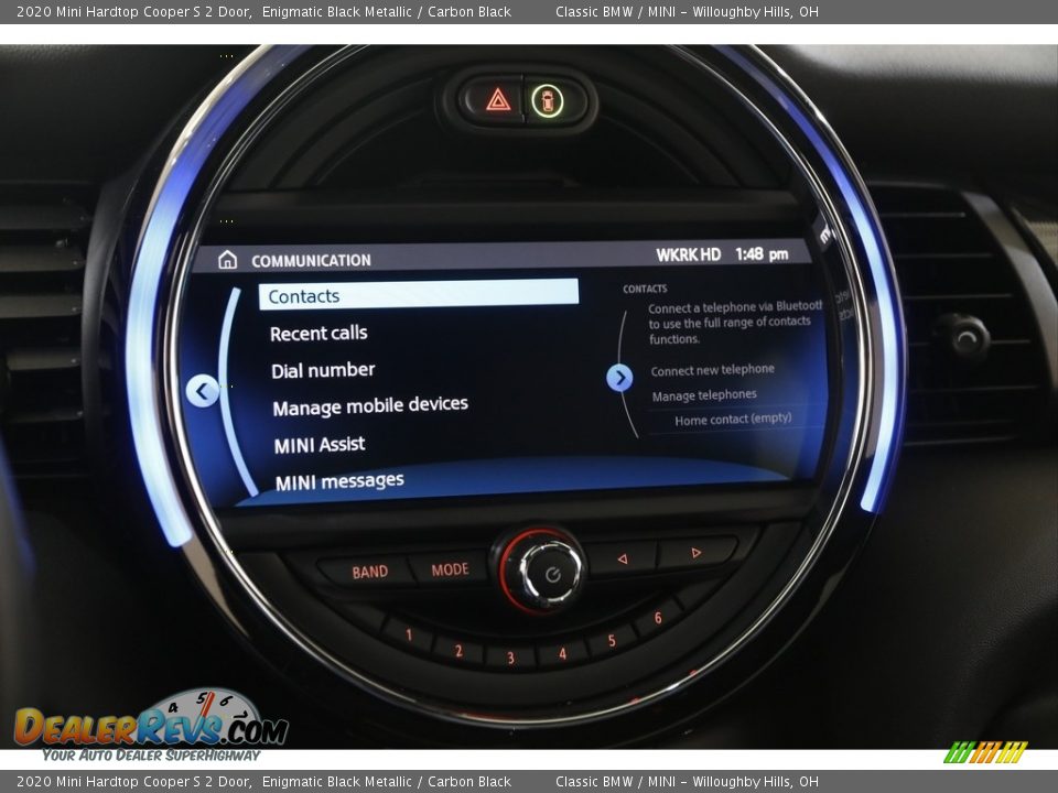 2020 Mini Hardtop Cooper S 2 Door Enigmatic Black Metallic / Carbon Black Photo #11