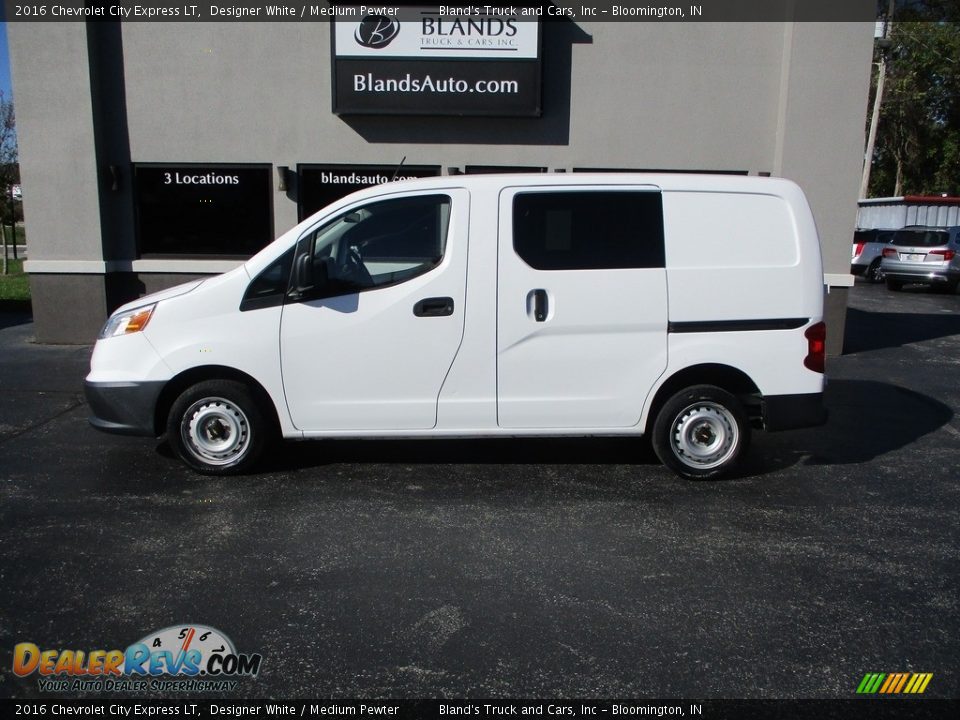 2016 Chevrolet City Express LT Designer White / Medium Pewter Photo #1